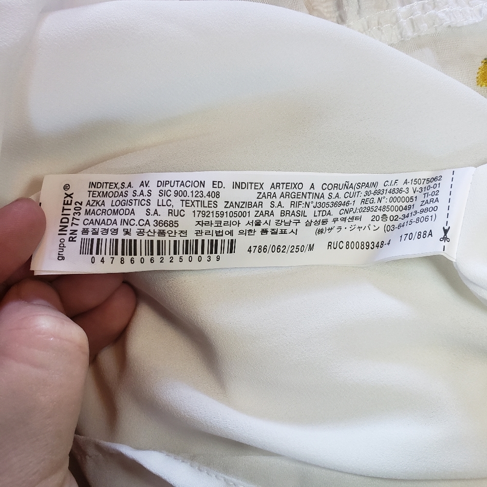 Zara Canary Island embroidered maxi dress - Picture 16 of 16